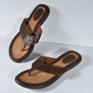 b.o.c. Hindy Brown Flip Flop size 7